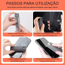 Limpa Telas Portátil 2 em 1 – Spray + Pano | 10ml | Para Smartphones e Dispositivos Eletrônicos
