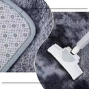 Tapete de Seda e Lã, Antiderrapante e Lavável à Máquina para Quarto, Sala e Infantil