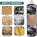 Kit de Saco de Pancadas em Tecido Oxford – Saco de Boxe Oco Resistente para Adultos e Jovens