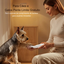 Aparador Elétrico de Pelos para Pets GOTEJO | Máquina de Tosa Recarregável com LED para Cães e Gatos