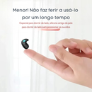 Fones Sem Fio Intra-auriculares – Projetados para Sono Profundo, Macios e Antirruído