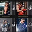 Kit de Saco de Pancadas em Tecido Oxford – Saco de Boxe Oco Resistente para Adultos e Jovens