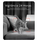 Comedouro Automático ROJECO para Pets Monitoramento por Vídeo 1080P HD  e Controle via App