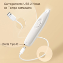 Aparador Elétrico de Pelos para Pets GOTEJO | Máquina de Tosa Recarregável com LED para Cães e Gatos