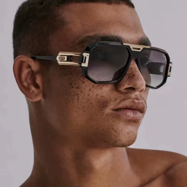 Óculos de Sol Masculino Premium – Modelo Fashion, Quadrado e Proteção Solar Total