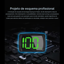 Velocímetro Digital com Projeção GPS – HUD para Carros, Motos e Caminhões