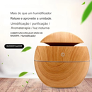 Umidificador de Ar Cogumelo com Luz Colorida – Atmosfera Relaxante, Névoa Silenciosa e Enfeite Decorativo