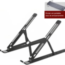 Suporte Dobrável de Alumínio para Notebook – Base Portátil Ajustável e Ergonômica para MacBook Air/Pro, Laptops