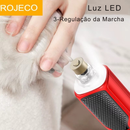 Cortador de Unhas Automático ROJECO – Aparador Silencioso para Gatos e Cães com LED