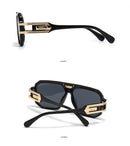 Óculos de Sol Masculino Premium – Modelo Fashion, Quadrado e Proteção Solar Total