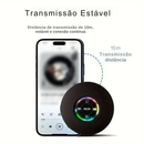 Mini Caixa de Som Bluetooth com LED – À Prova d’Água IPX4, Ventosa Super Forte, Ideal para Banheiro e Áreas Externas