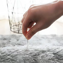 Tapete de Seda e Lã, Antiderrapante e Lavável à Máquina para Quarto, Sala e Infantil