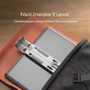 Suporte Dobrável de Alumínio para Notebook – Base Portátil Ajustável e Ergonômica para MacBook Air/Pro, Laptops