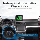 Velocímetro Digital com Projeção GPS – HUD para Carros, Motos e Caminhões