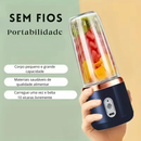 Liquidificador Portátil com 6 Lâminas – Copo Mixer Multifuncional para Sucos, Smoothies e Tritura Gelo |