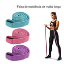 Faixa de Treino Longa para Glúteos e Pernas – Elástico de Resistência para Treinamento Funcional