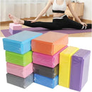 Bloco de Yoga em EVA – Tijolo de Espuma para Alongamento, Equilíbrio, Apoio e Exercícios de Yoga, Pilates e Dança