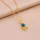 Colar Feminino de Luxo com Pingente de Coração – Banhado a Ouro, Design Romântico e Minimalista