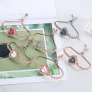 Relógio de Pulso Feminino com Cristais – Luxo, Moda e Elegância