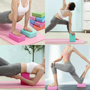 Bloco de Yoga em EVA – Tijolo de Espuma para Alongamento, Equilíbrio, Apoio e Exercícios de Yoga, Pilates e Dança