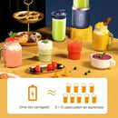 Liquidificador Portátil com 6 Lâminas – Copo Mixer Multifuncional para Sucos, Smoothies e Tritura Gelo |