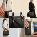 Kit Bolsas Femininas 3 Peças Bolsa Média Transversal e Carteira