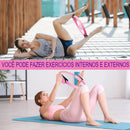 Círculo Mágico de Pilates – Anel de Resistência para Tonificar Pernas, Coxas, Abdômen e Braços | Acessório de Yoga e Treino Funcional