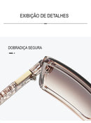 Óculos de Sol Unissex Luxo – Estilo Quadrado com Proteção UV400